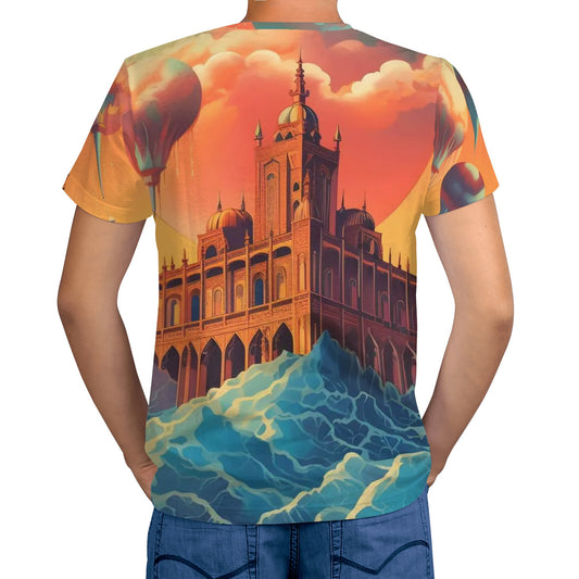 New Mens All Over Print T-shirt