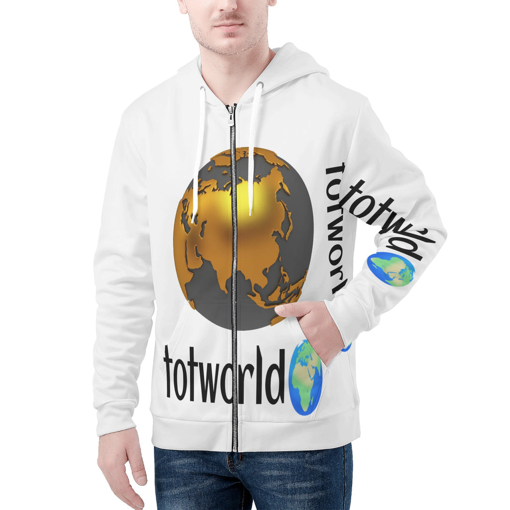copy of Men's All Over Print Zip Hoodie