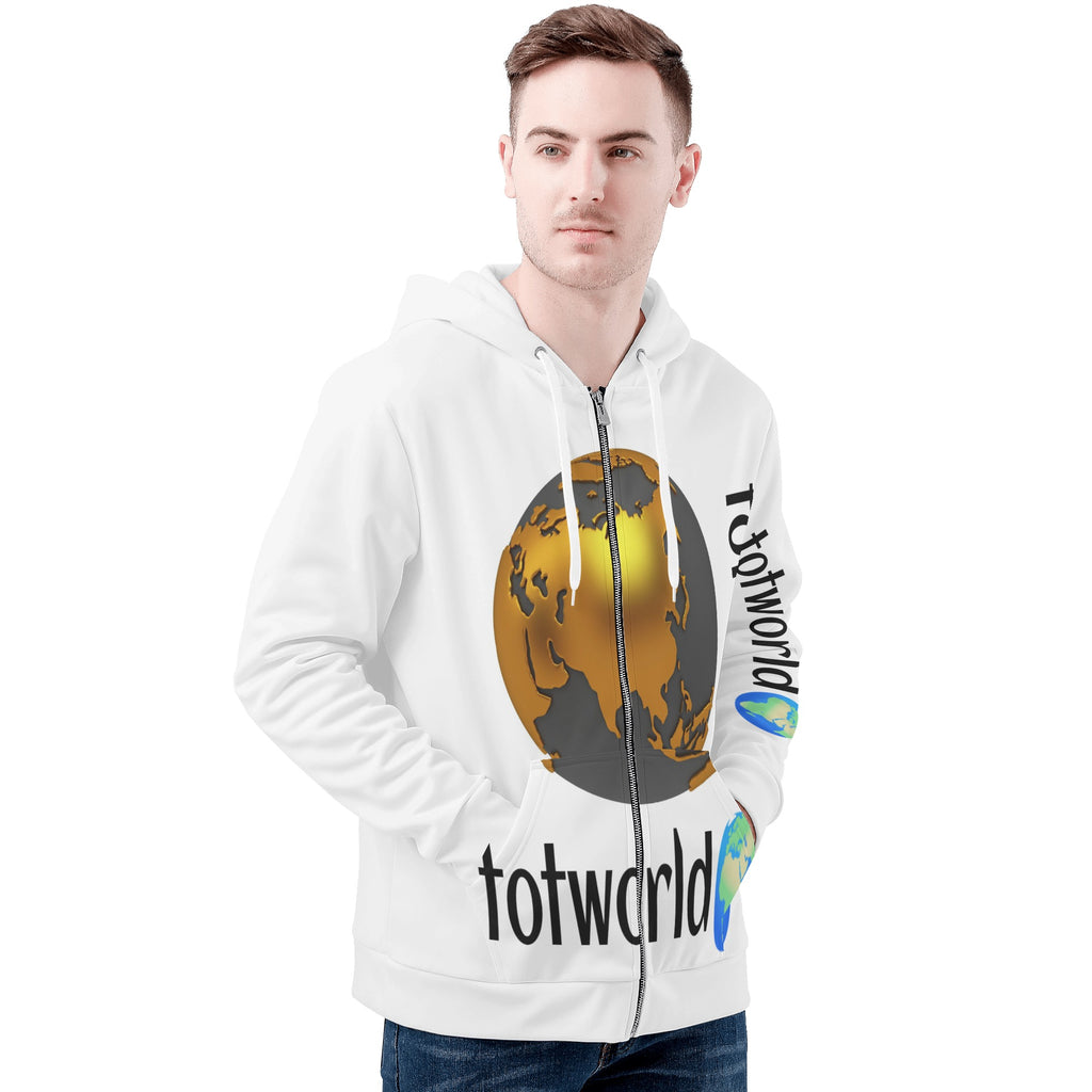 copy of Men's All Over Print Zip Hoodie