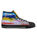 Women's High Top Canvas Shoes With Customized Tongue