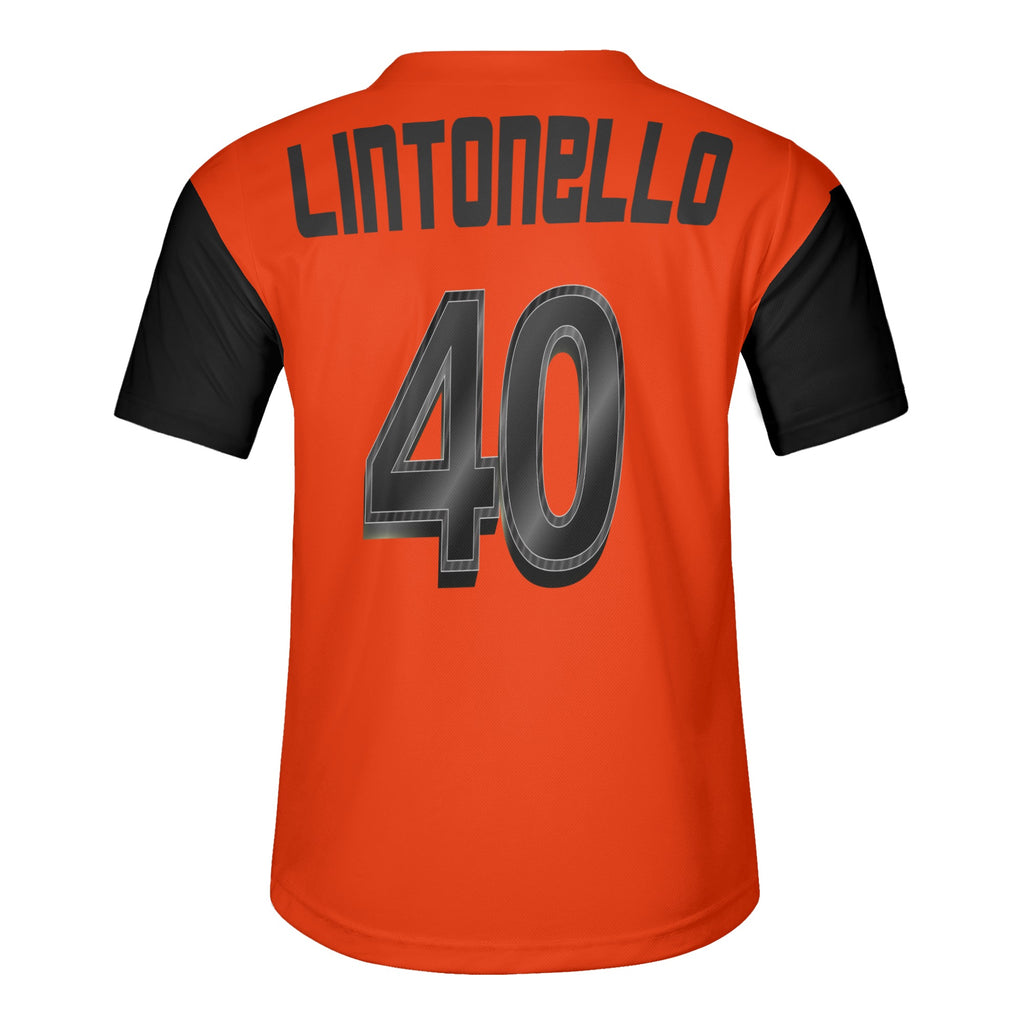 Mens Short Sleeve Baseball Jersey