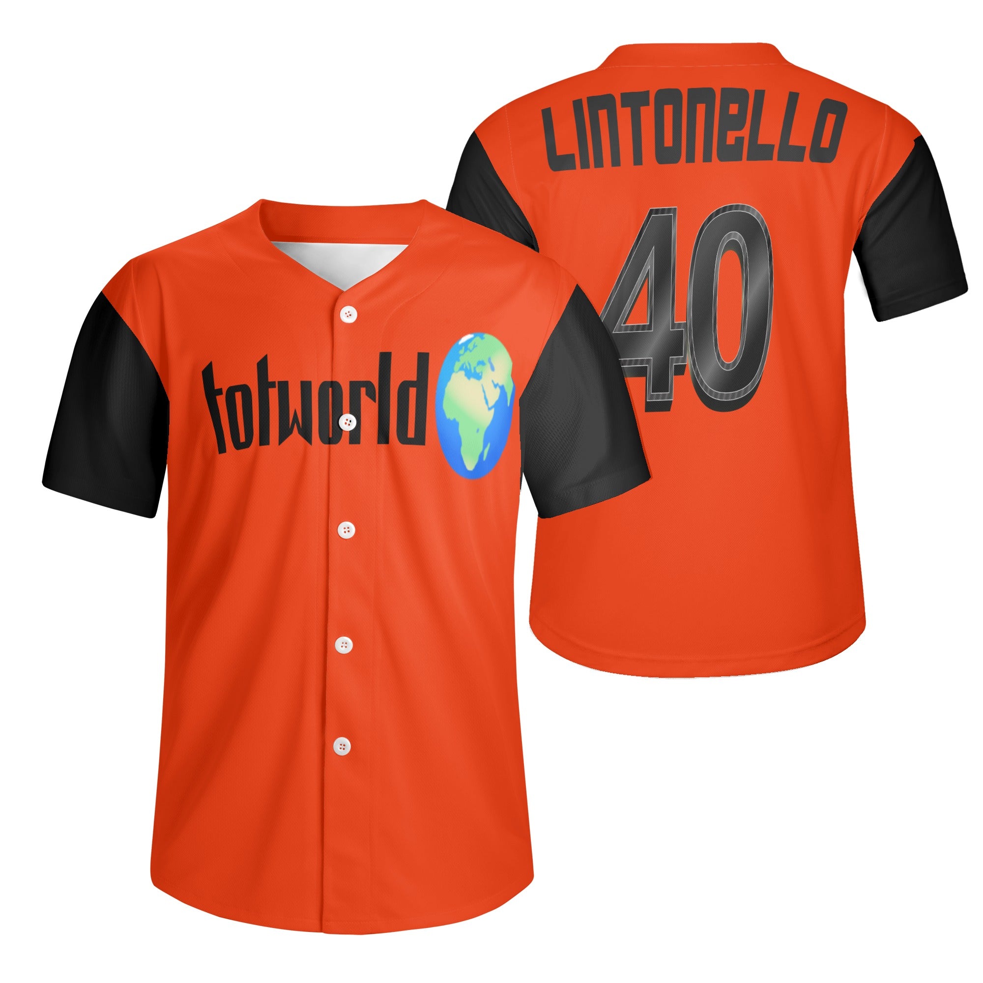 Mens Short Sleeve Baseball Jersey