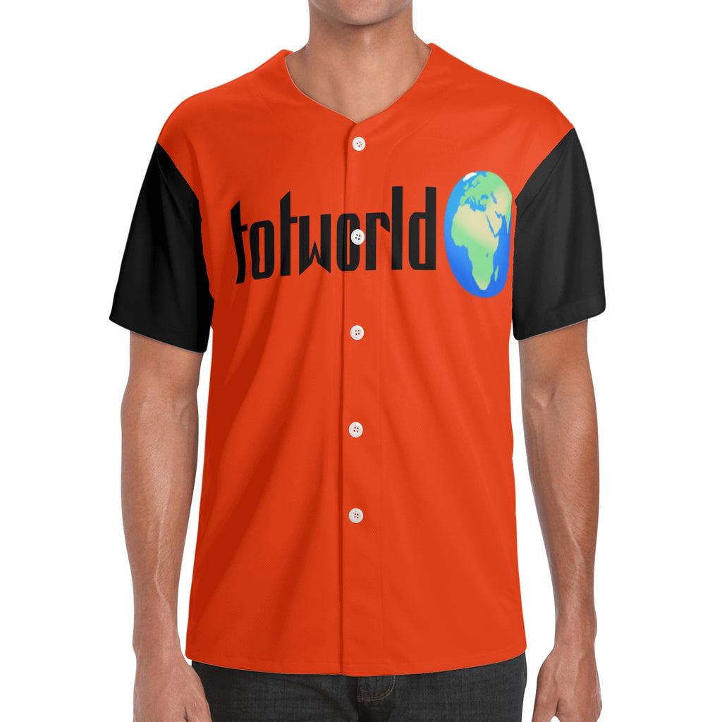 Mens Short Sleeve Baseball Jersey