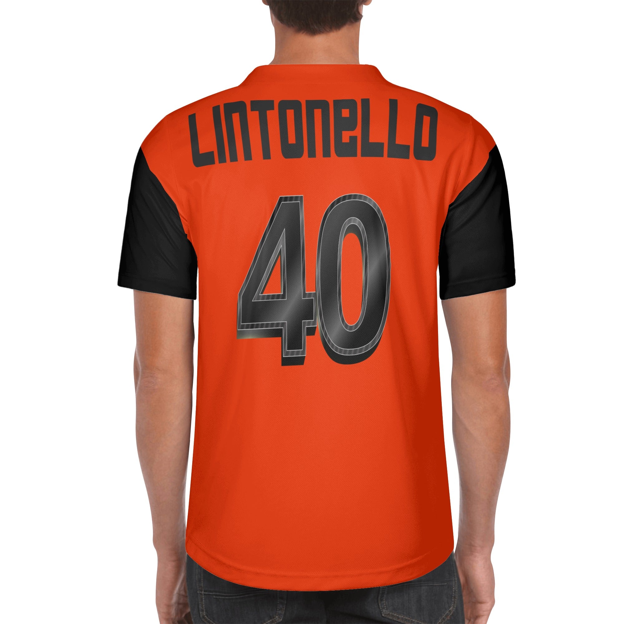 Mens Short Sleeve Baseball Jersey