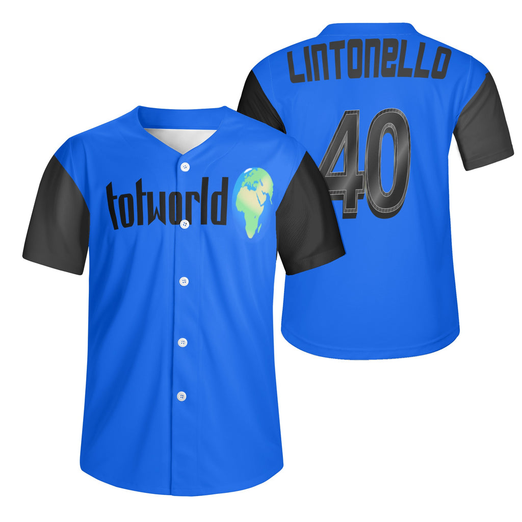 Mens Short Sleeve Baseball Jersey