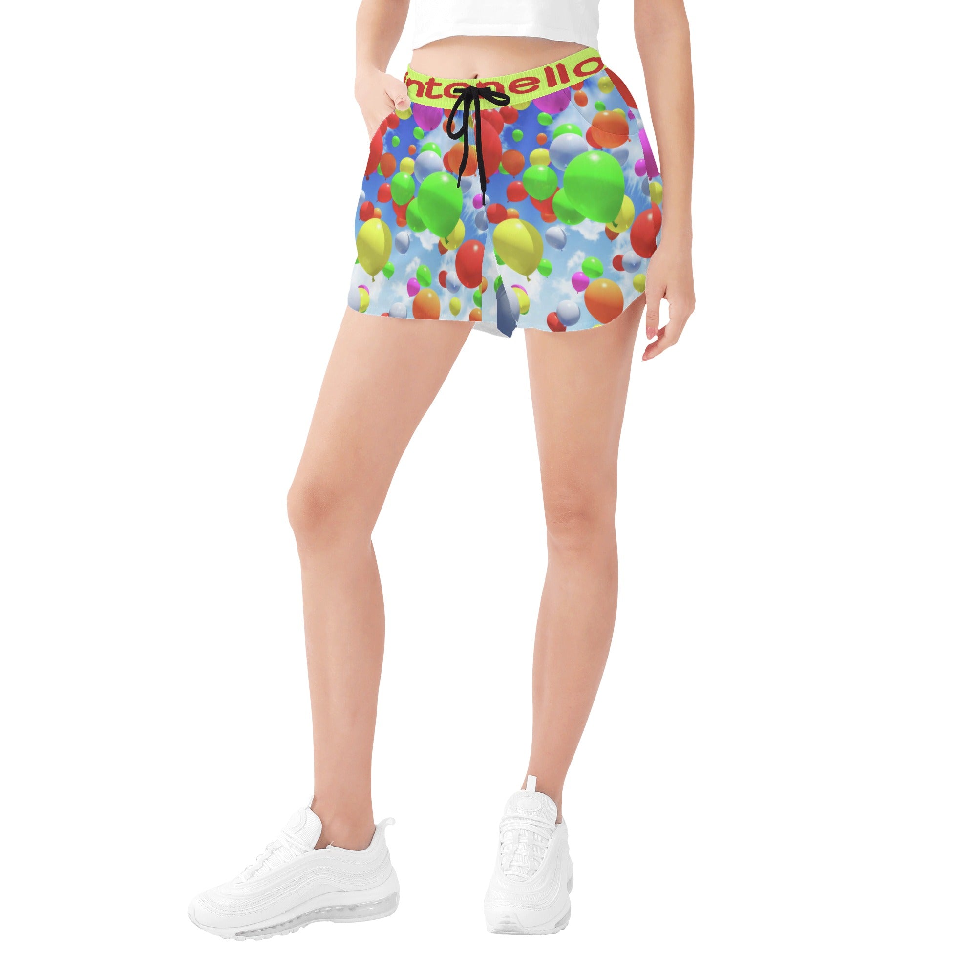 Womens All Over Print Casual Shorts