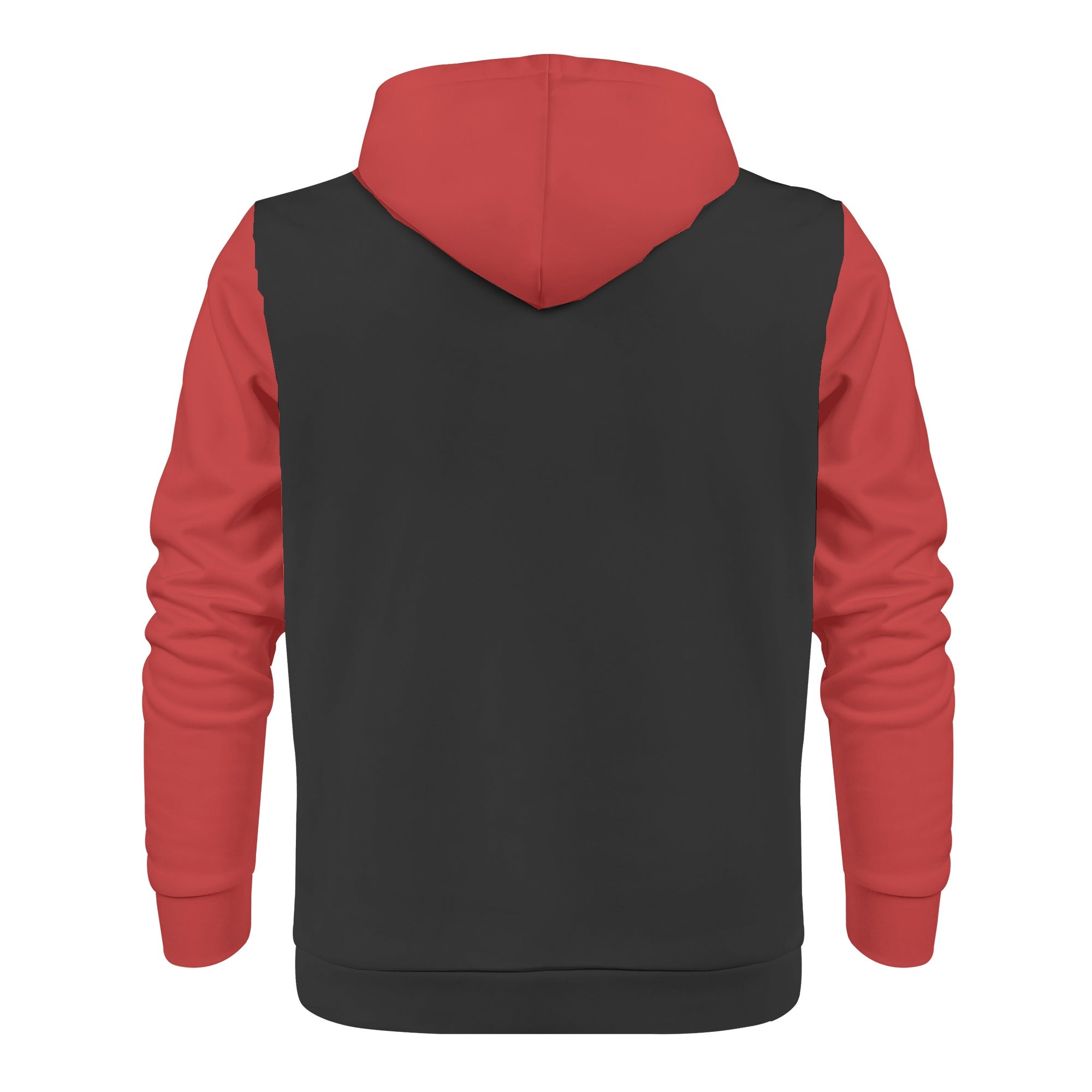Mens All Over Print Zip Hoodie