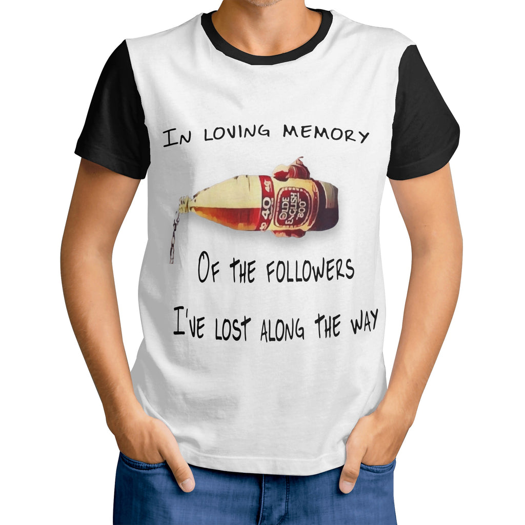 New Mens All Over Print T-shirt