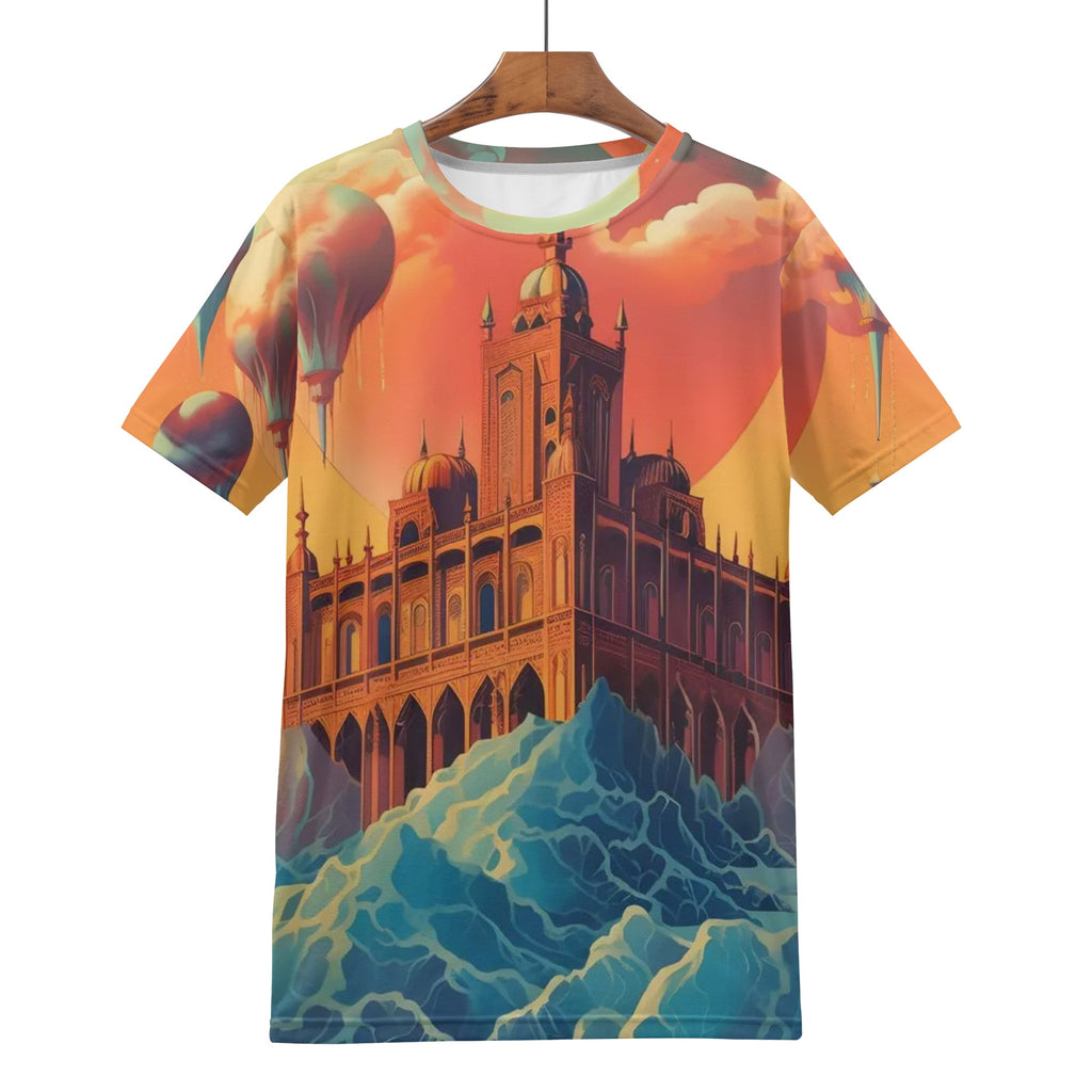New Mens All Over Print T-shirt