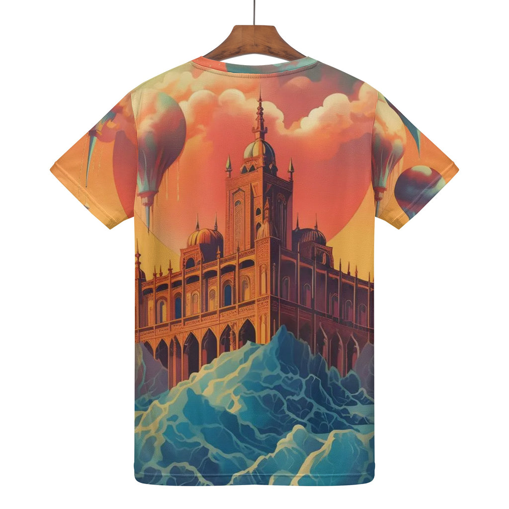 New Mens All Over Print T-shirt