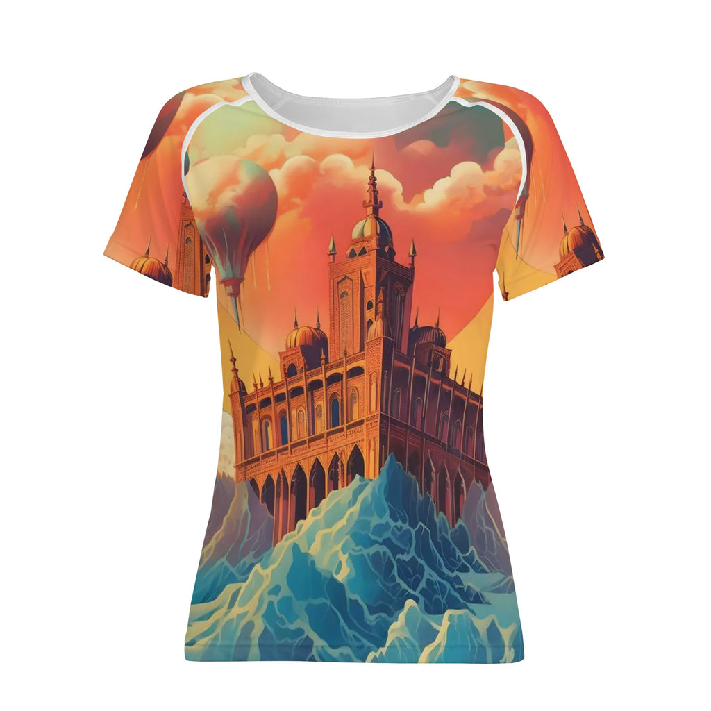 Womens All-Over Print T shirt