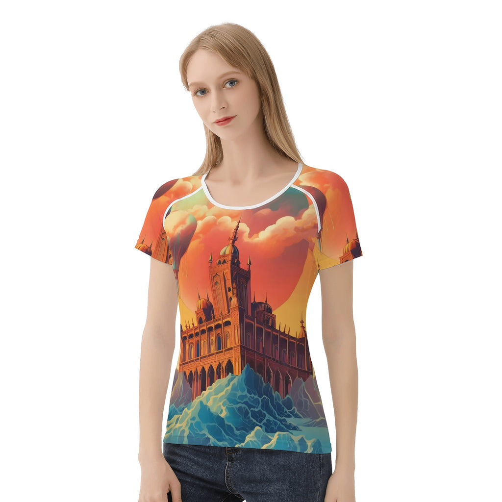 Womens All-Over Print T shirt