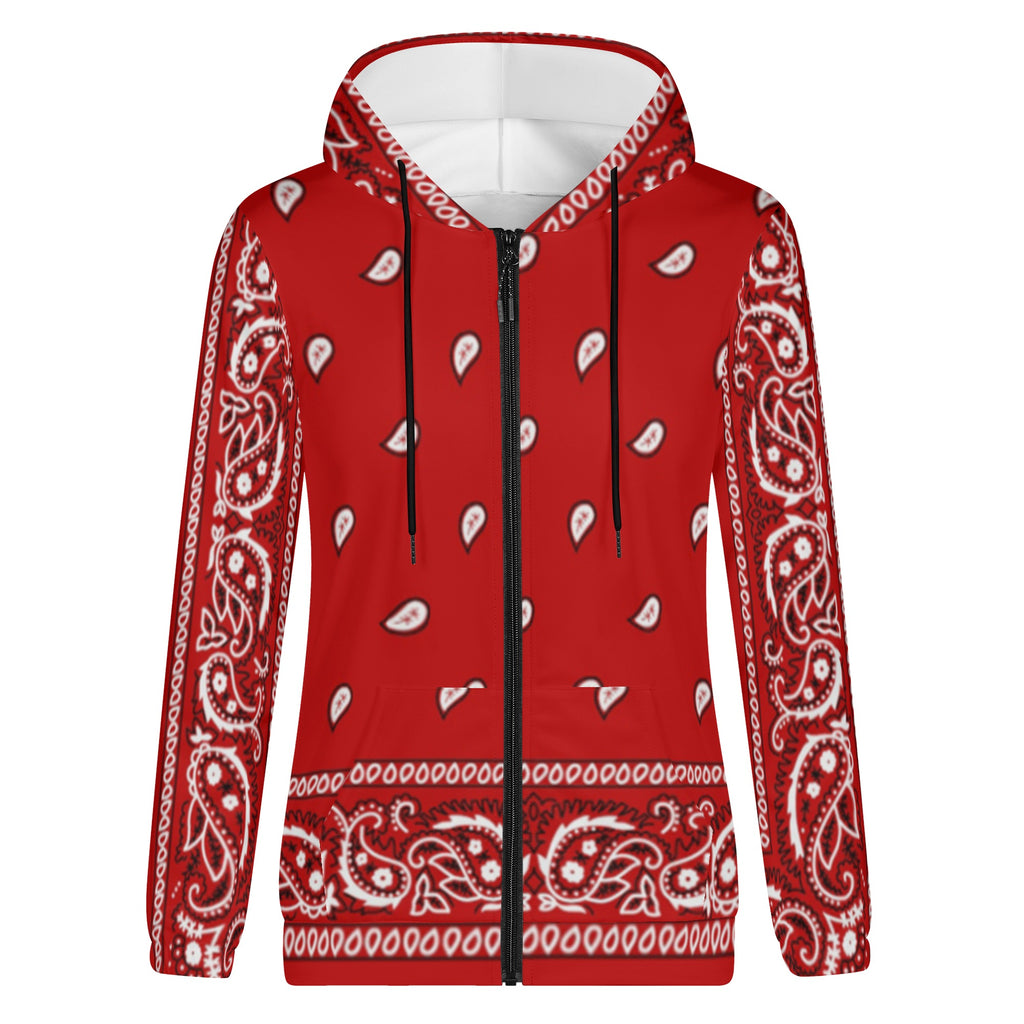 Womens Lightweight Zipper Jumper Sweatshirt Hoodie