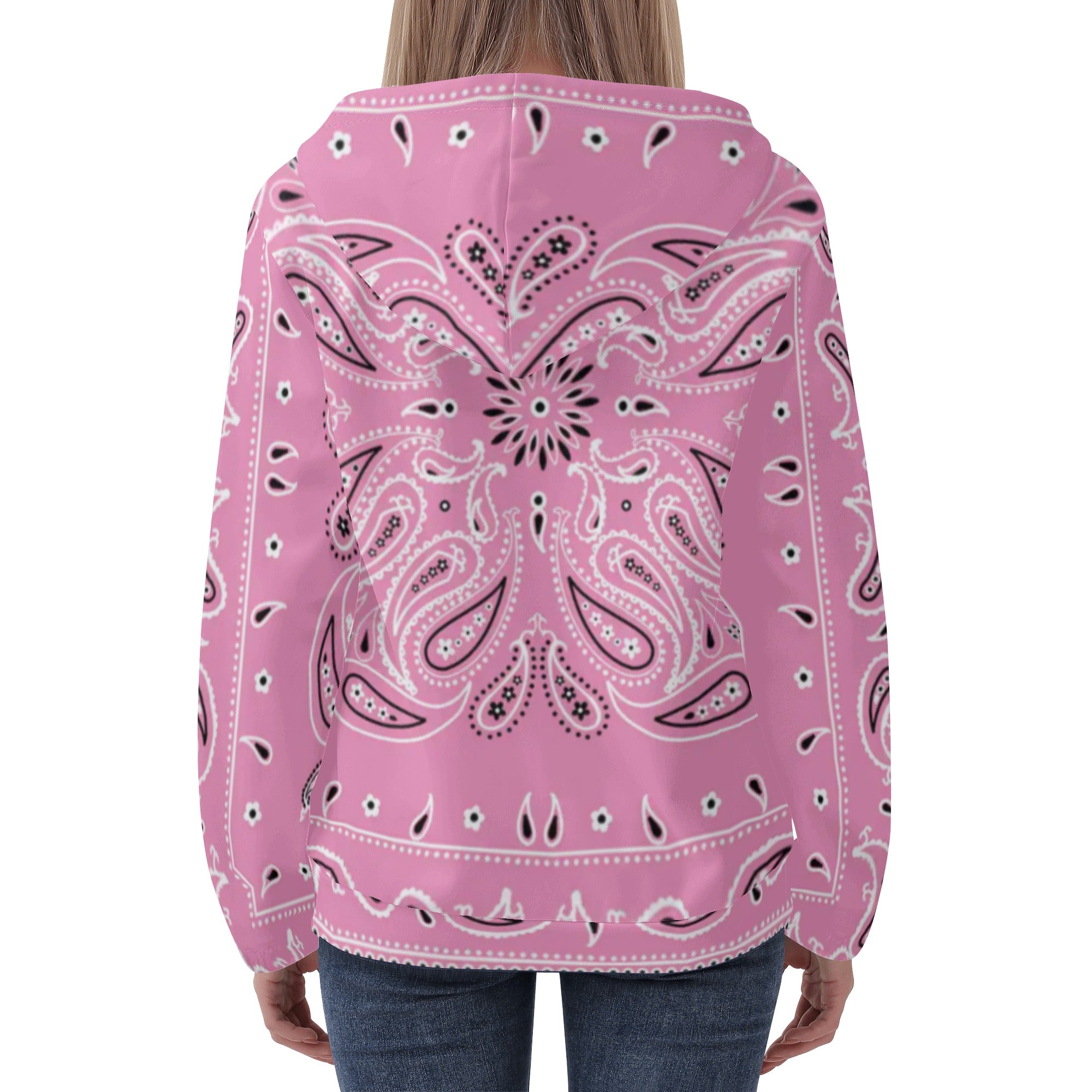 Womens Lightweight Zipper Jumper Sweatshirt Hoodie