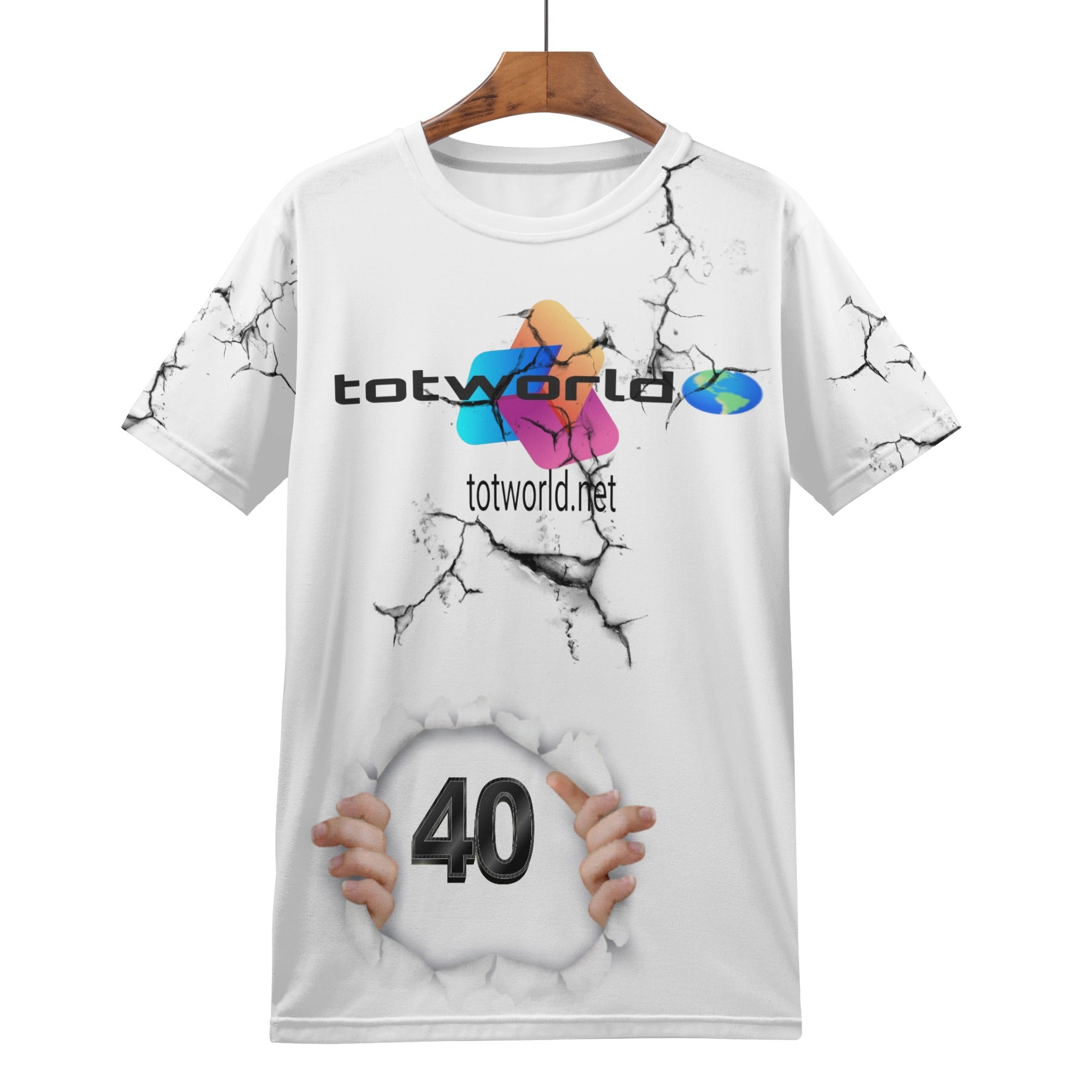 New Mens All Over Print T-shirt