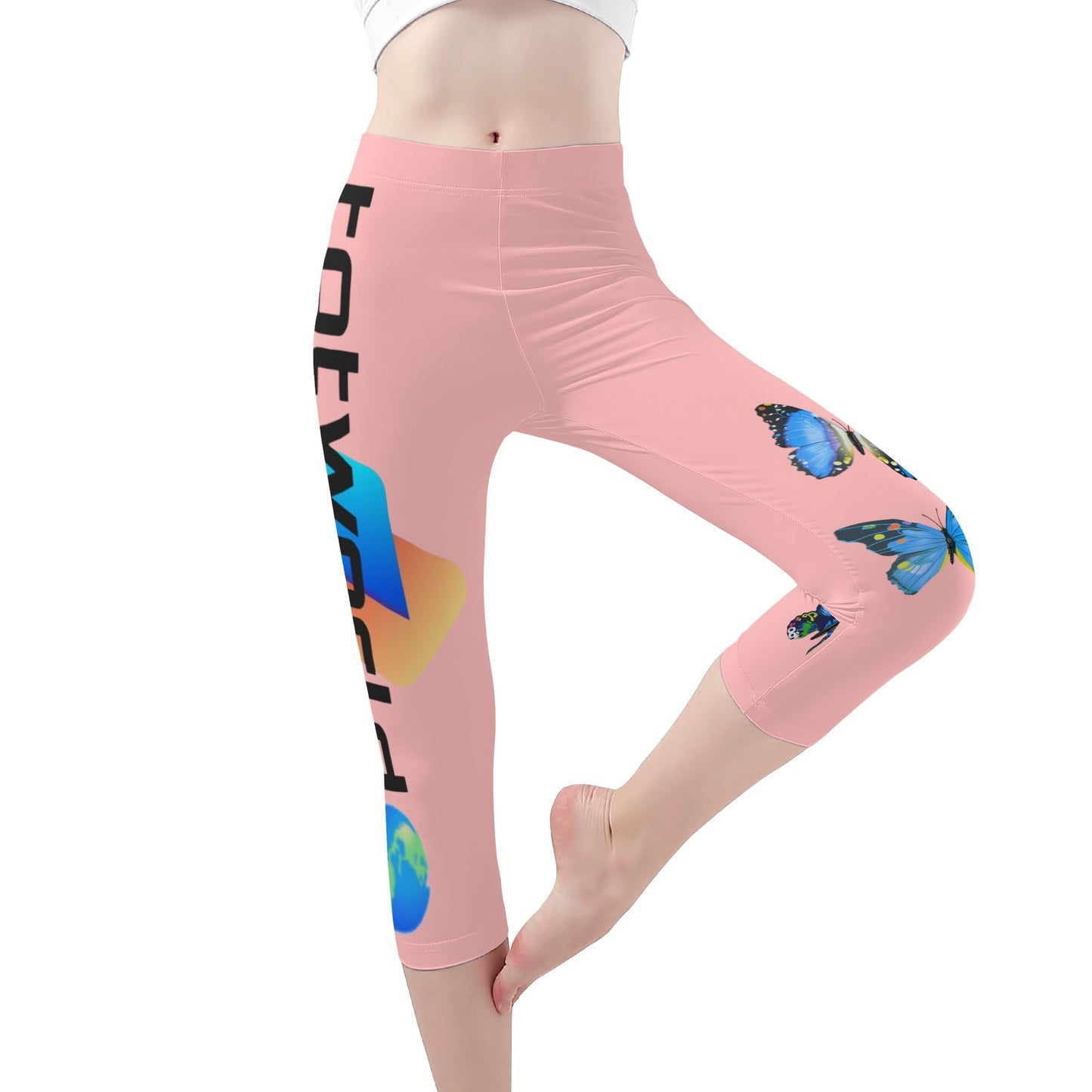 Womens Workout Capris Leggings Yoga Pants