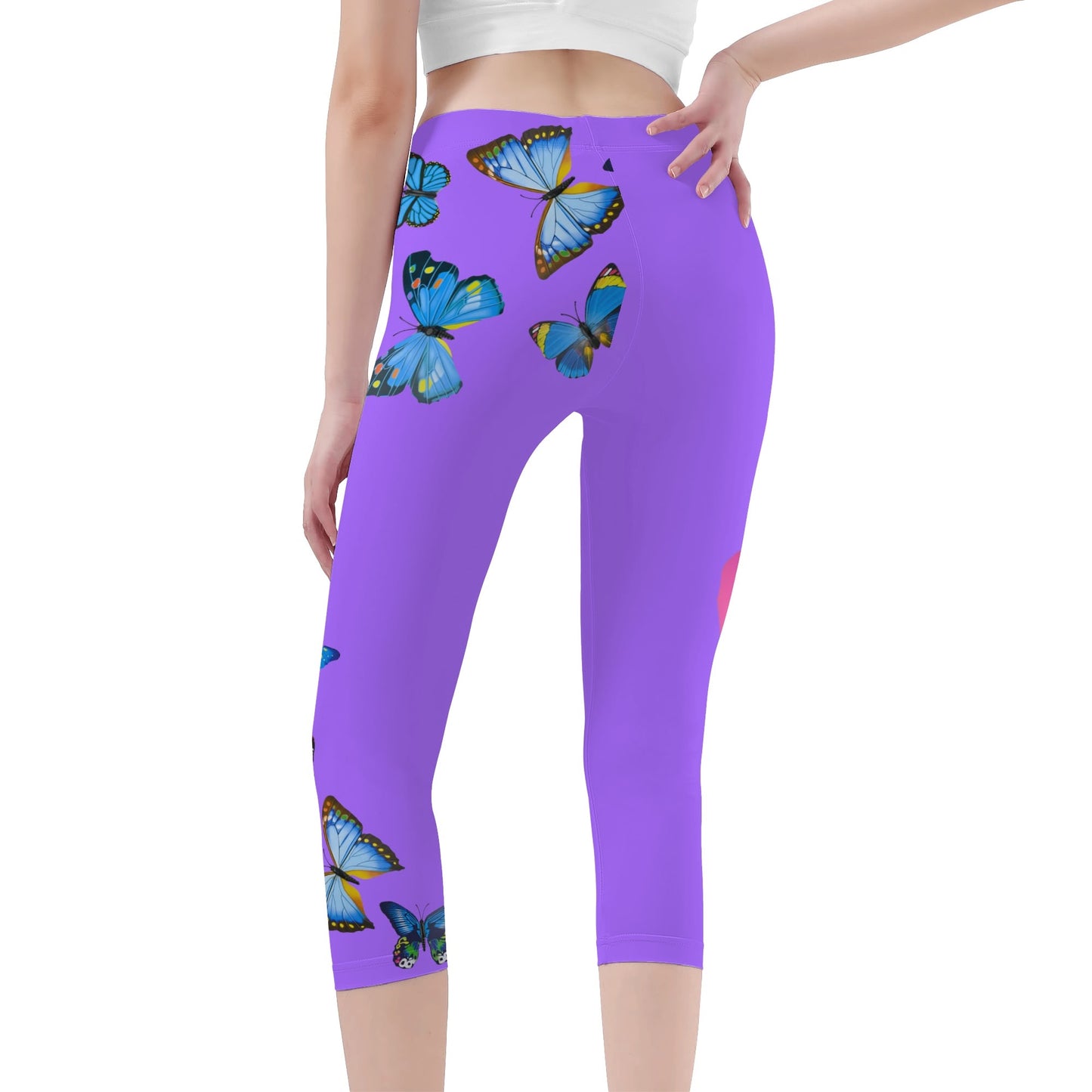 Womens Workout Capris Leggings Yoga Pants