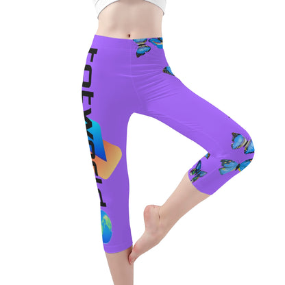 Womens Workout Capris Leggings Yoga Pants