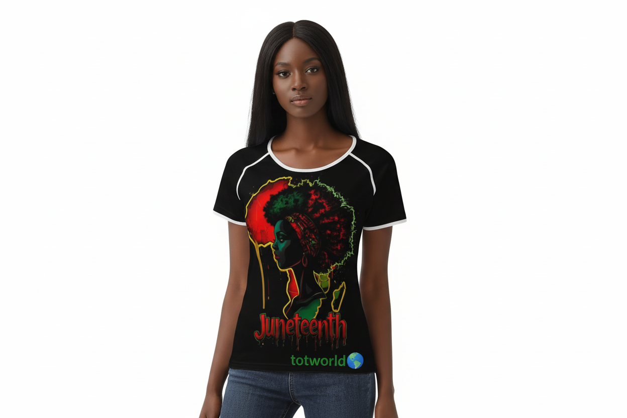 Womens All-Over Print T shirt
