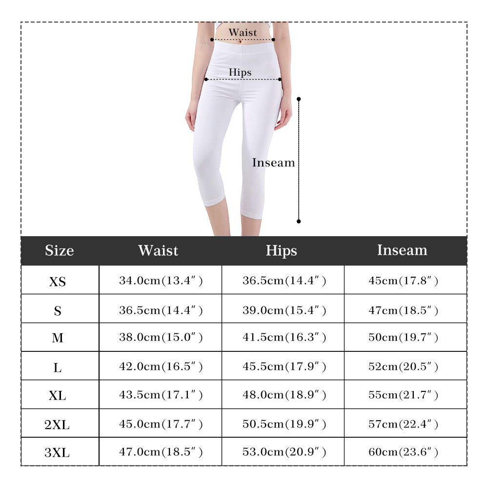 Womens Workout Capris Leggings Yoga Pants