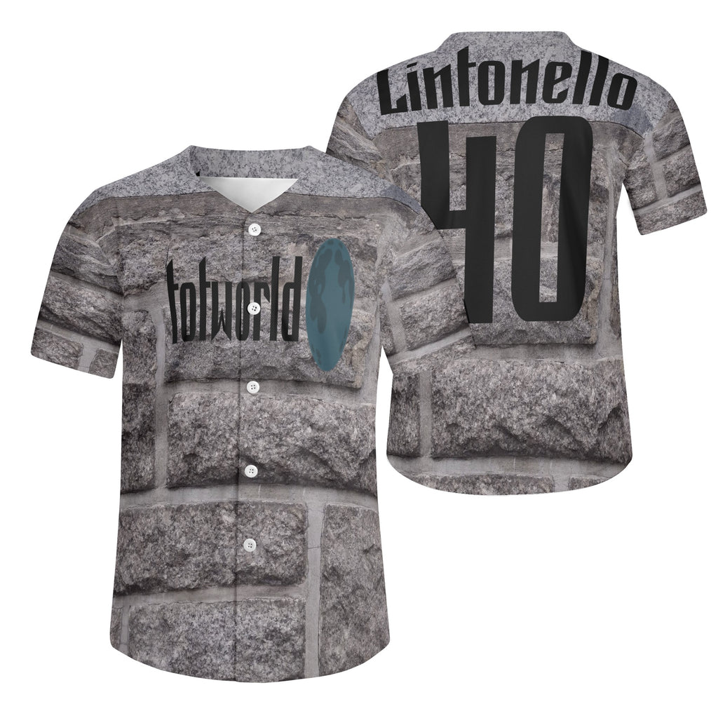 Mens Short Sleeve Baseball Jersey