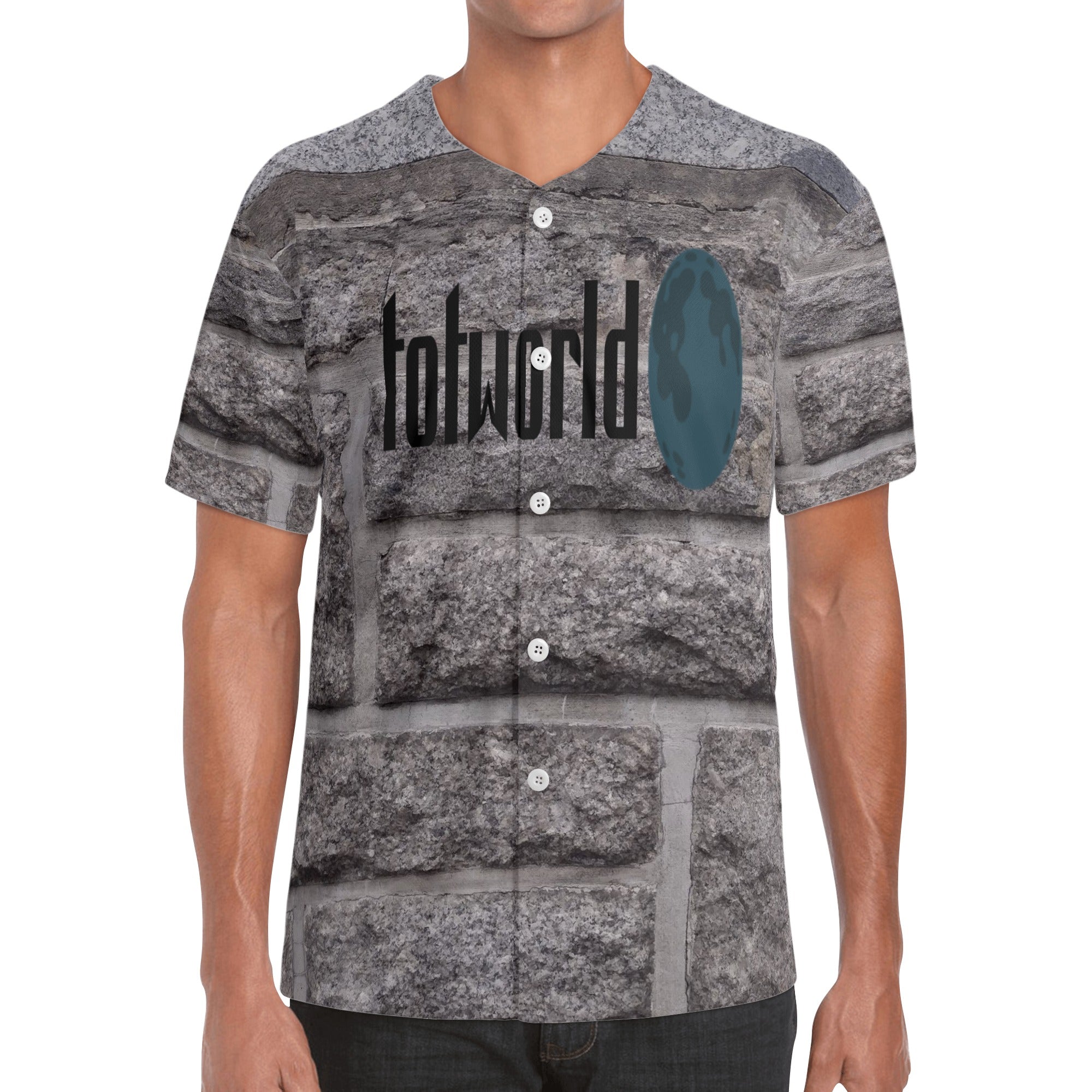 Mens Short Sleeve Baseball Jersey