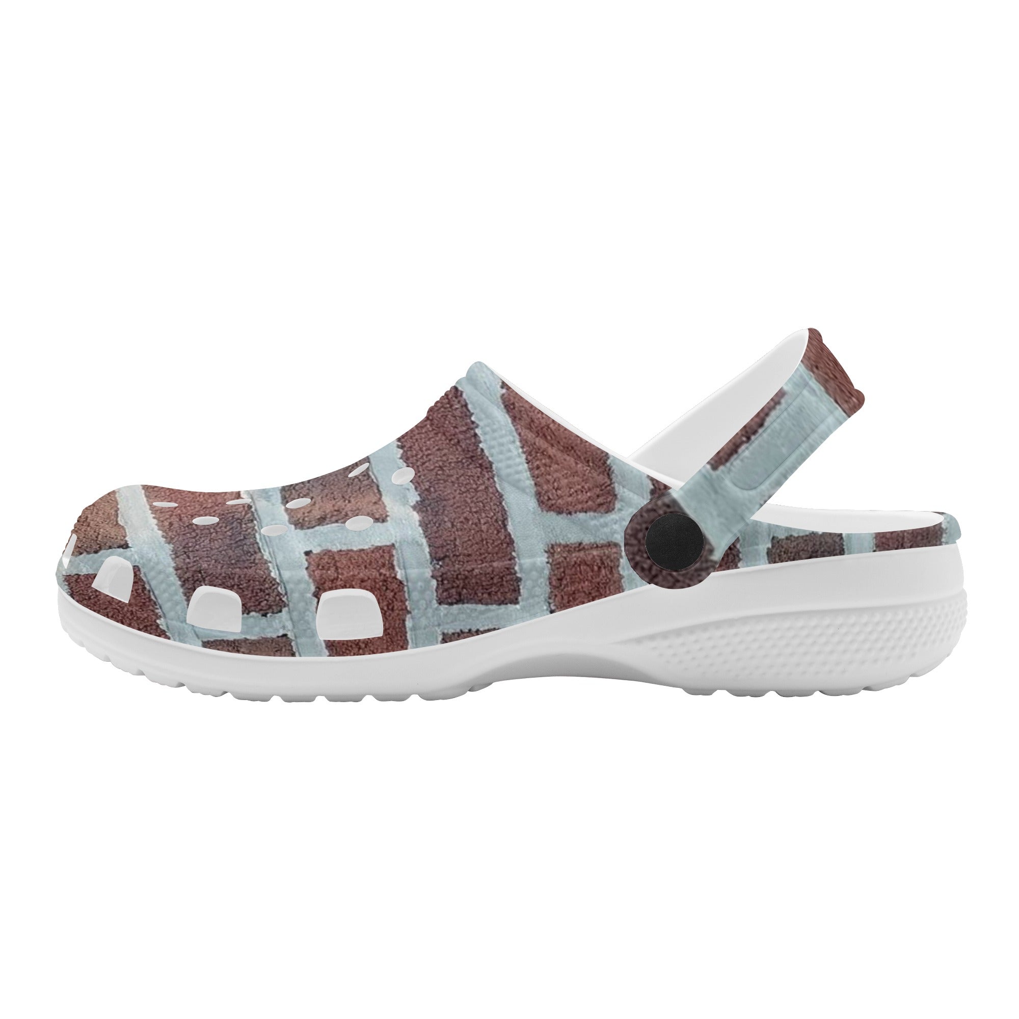 Mens All Over Printing Classic Clogs