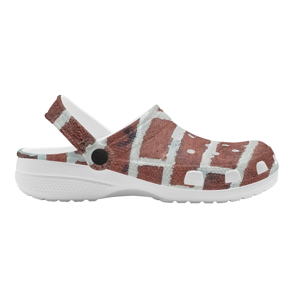 Mens All Over Printing Classic Clogs