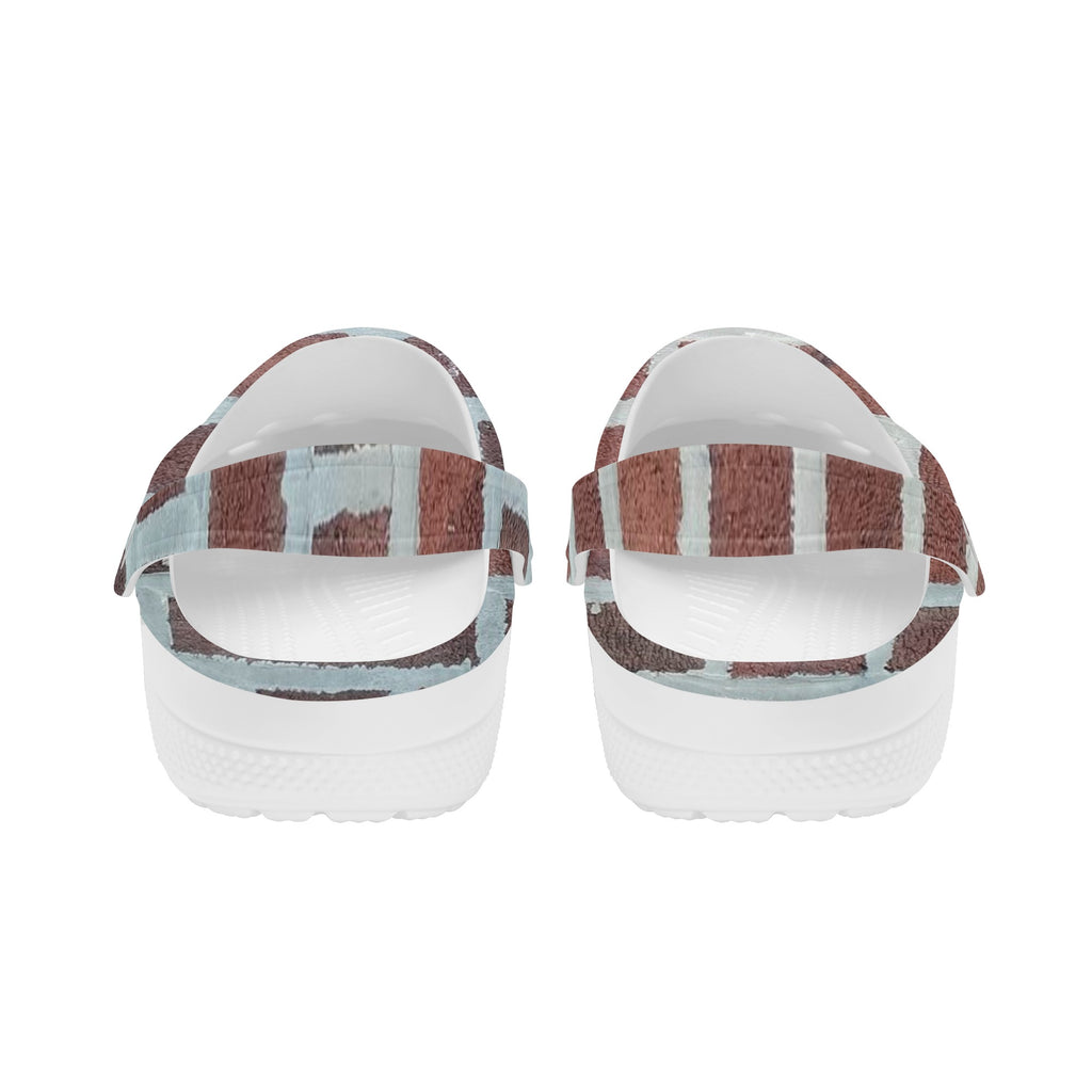 Mens All Over Printing Classic Clogs