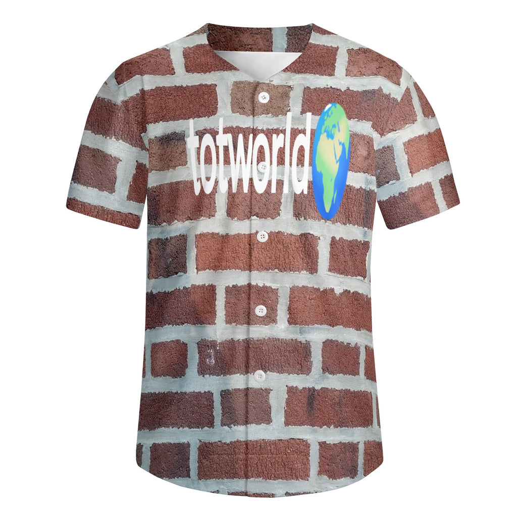 Mens Short Sleeve Baseball Jersey