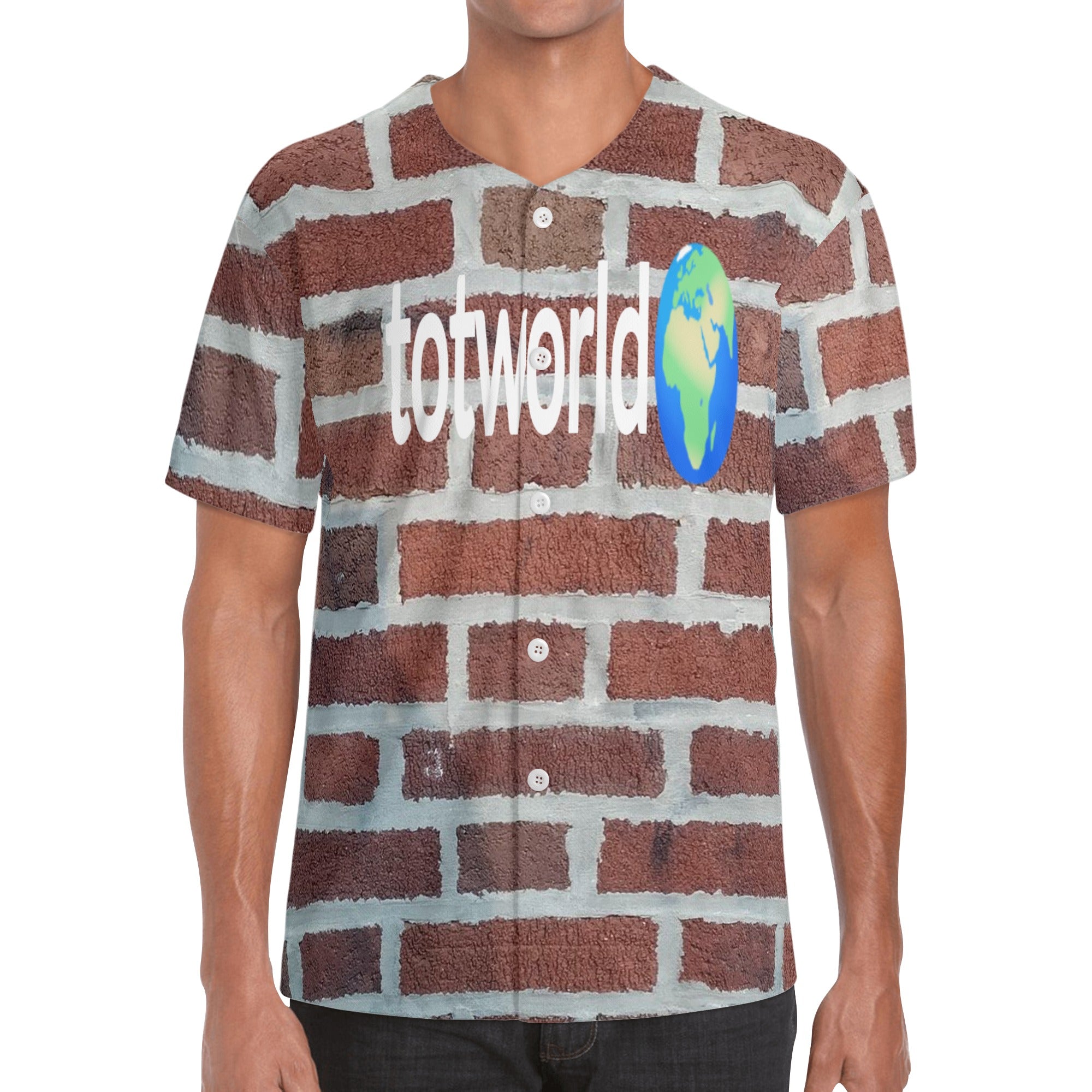 Mens Short Sleeve Baseball Jersey