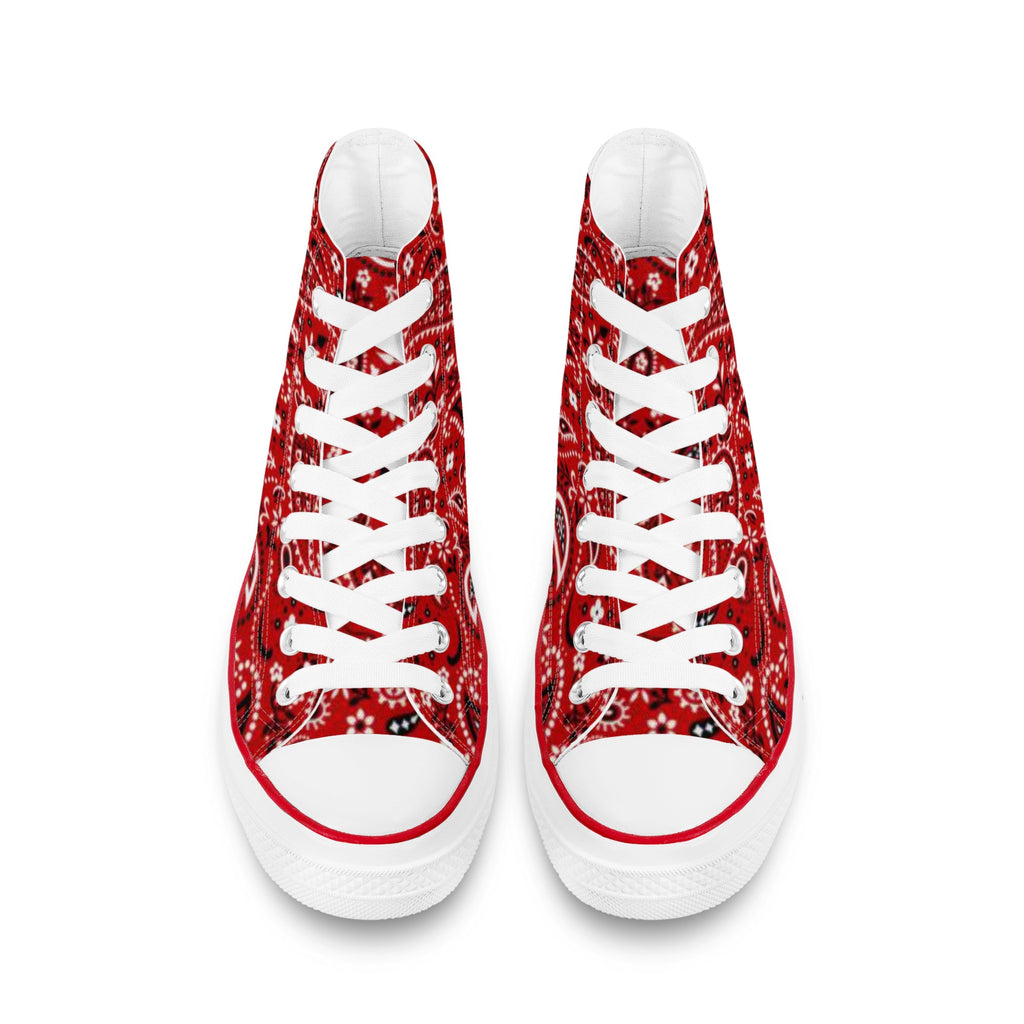 Mens Classic High Top Canvas Shoes