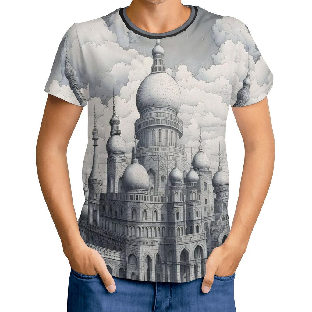 New Mens All Over Print T-shirt