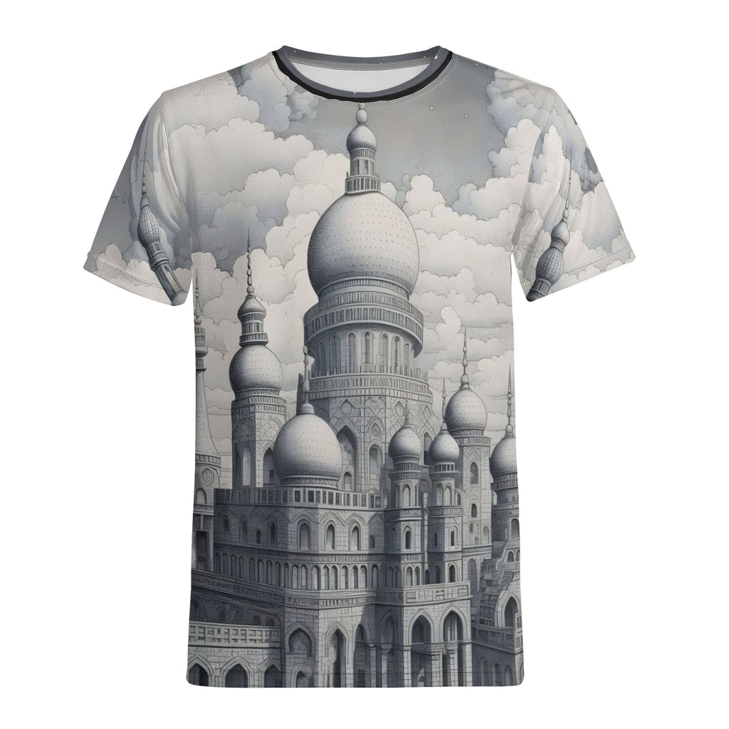 New Mens All Over Print T-shirt