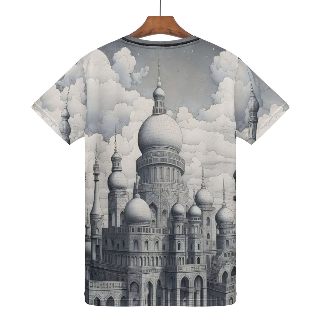 New Mens All Over Print T-shirt