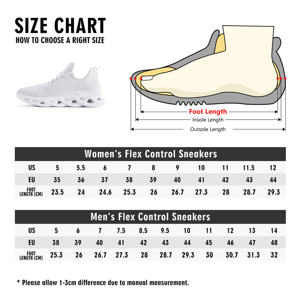 Womens Flex Control Sneakers