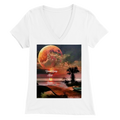 Premium Womens V-Neck T-shirt