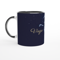 White 11oz Ceramic Mug with Color Inside