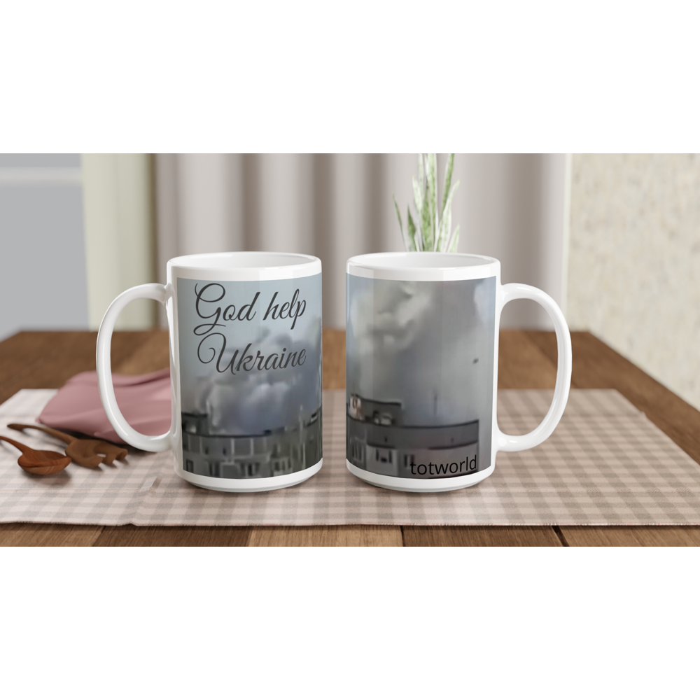 White 15oz Ceramic Mug