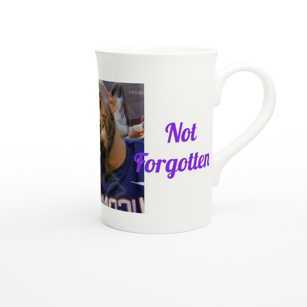 White 10oz Porcelain Slim Mug
