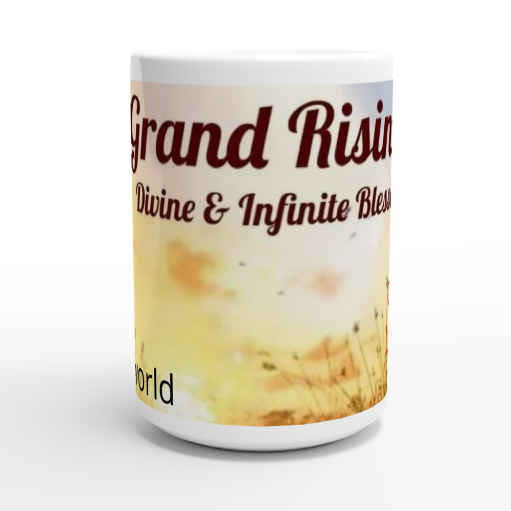 White 15oz Ceramic Mug