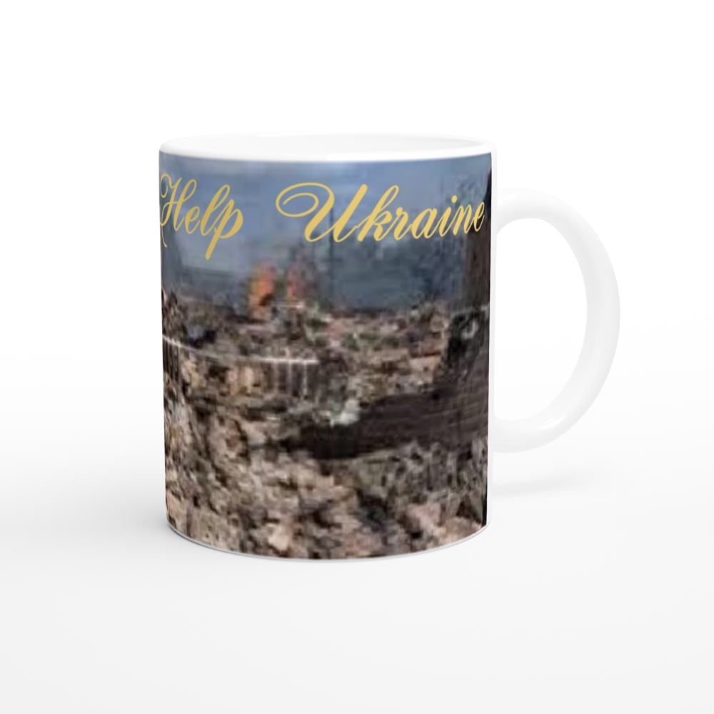 White 11oz Ceramic Mug