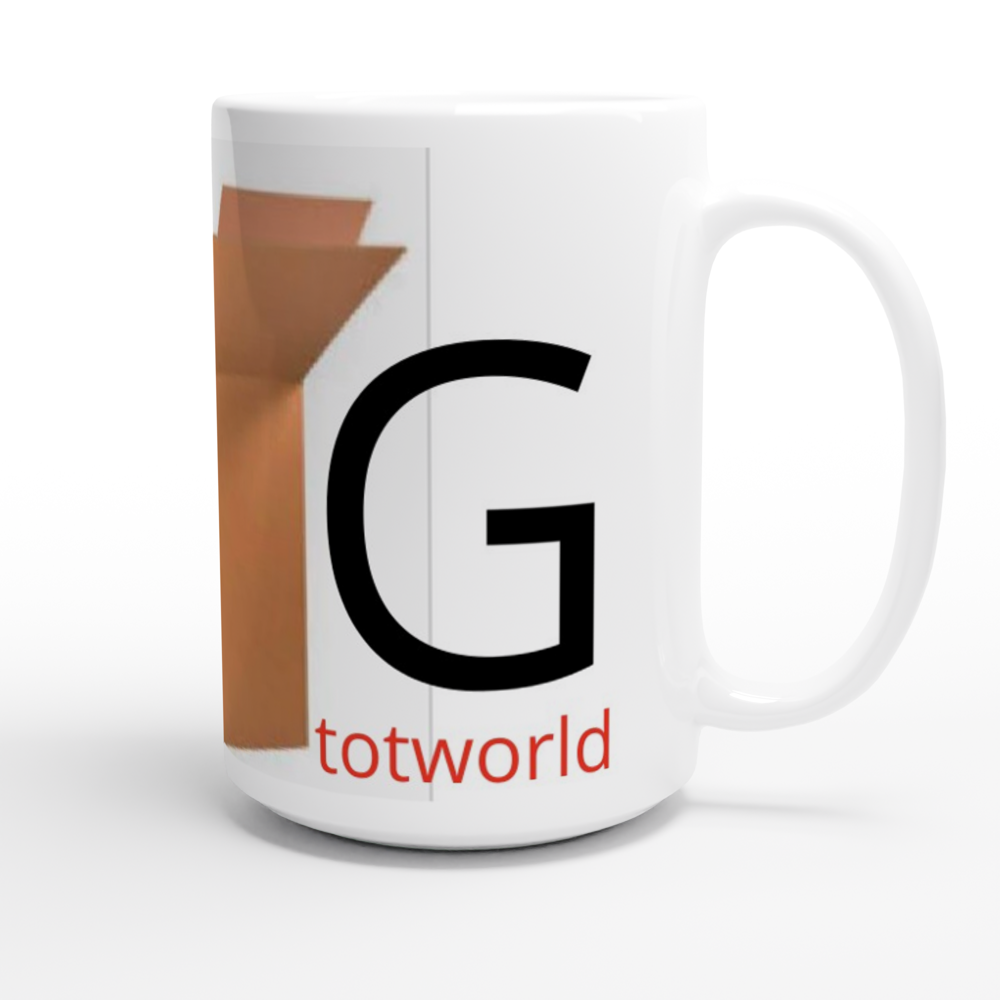White 15oz Ceramic Mug