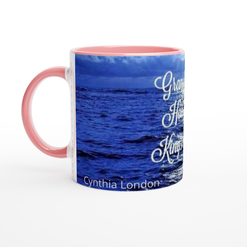 White 11oz Ceramic Mug with Color Inside