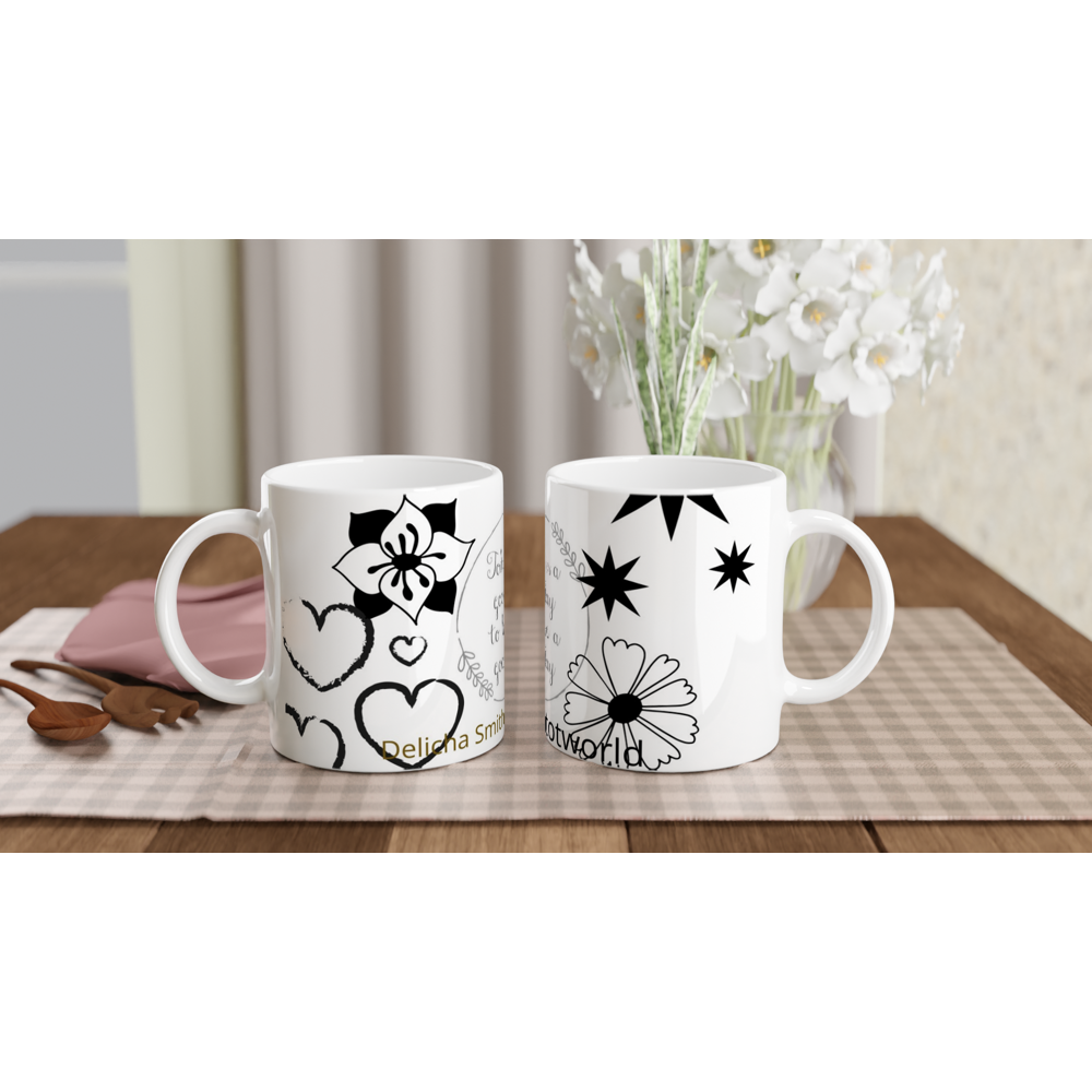 White 11oz Ceramic Mug