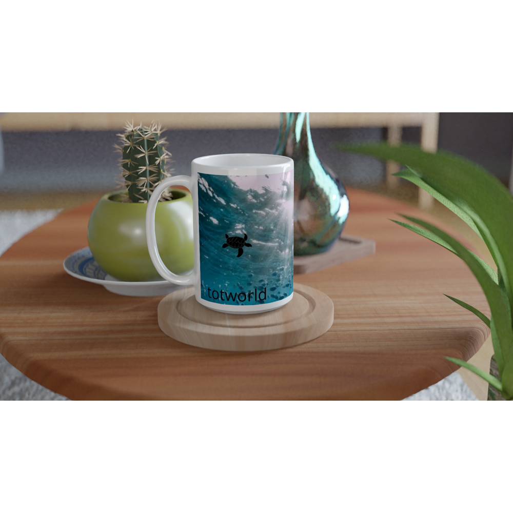 White 15oz Ceramic Mug