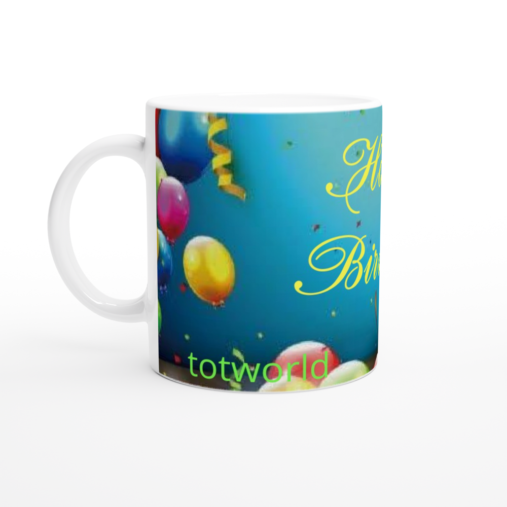 White 11oz Ceramic Mug