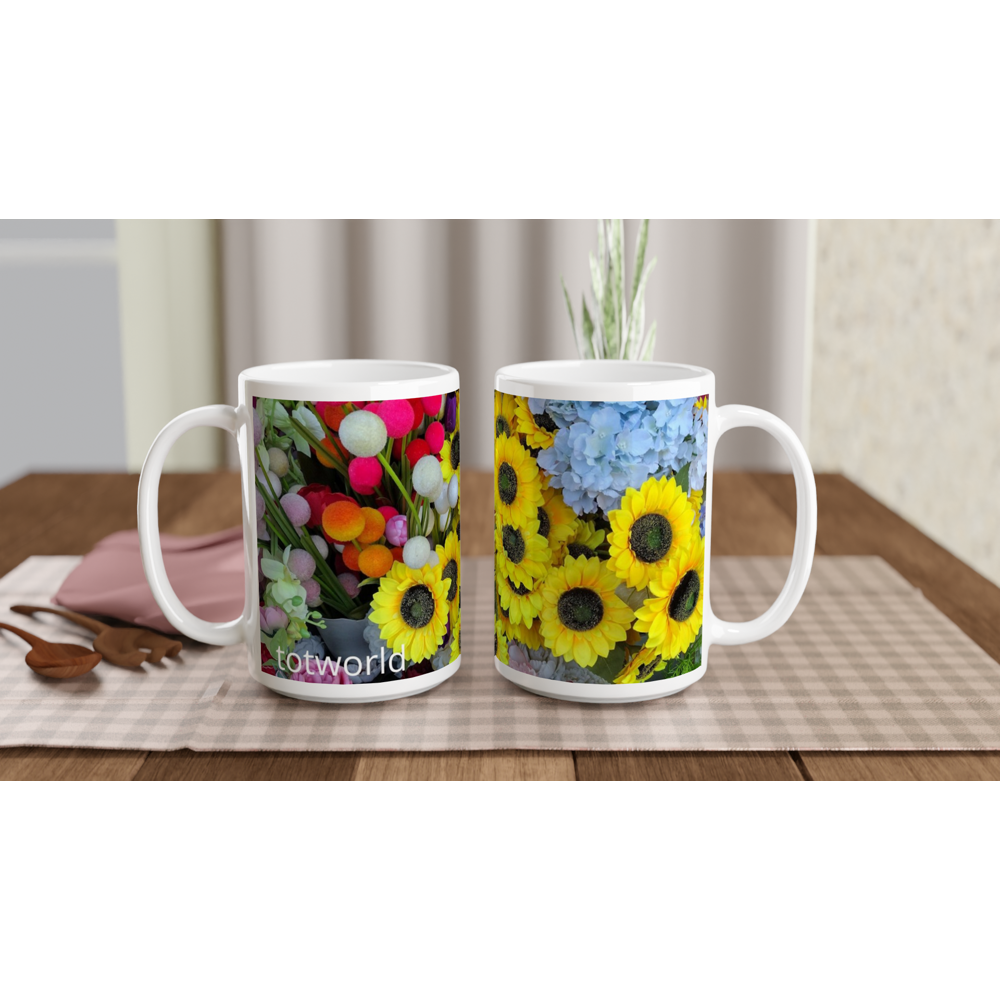 White 15oz Ceramic Mug