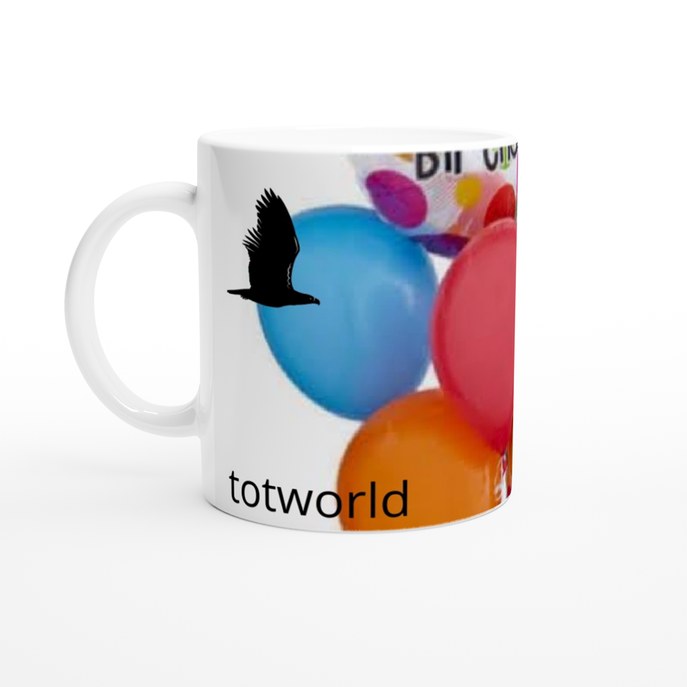 White 11oz Ceramic Mug