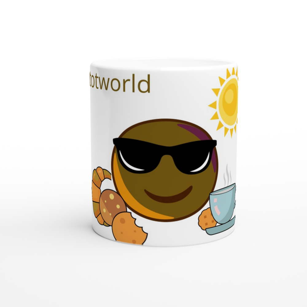 White 11oz Ceramic Mug
